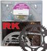 QA 520XSO-116 Chain 16/45 Black Aluminum Sprocket Kit - RK Excel Chain & Sprocket Kit