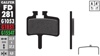 Bicycle Brake Pads Standard Compound - Front or Rear Pads