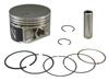 NAMURA Piston Kit +0.5mm Bore For Polaris - Fits Polaris ATVs 2000-2002