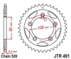 *OPEN BOX* Steel Rear Sprocket - 40 Tooth, 520 Pitch