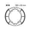 Standard Organic Brake Shoes - 180mm x 40mm