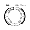 Front Organic Brake Shoes - For 82-85 Suzuki RM80