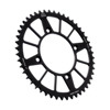 Black Aluminum Rear Sprocket - 46 Teeth 520 Pitch