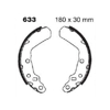 Standard Organic Brake Shoes - For 91-01 Suzuki King Quad 300