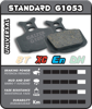 Bicycle Brake Pads PRO Compound - Front or Rear Pads