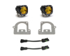 21+ Ford Bronco Sport S1 WC LED Fog Pocket Light Kit - Amber