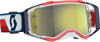 Prospect Goggles Red/White Yellow Chrome Works Lens