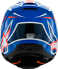 SM3 Youth Wurx Helmet Blue/Red/White/Black YL For Youth - Youth Large SM3 helmet for MX and off-road