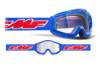 FMF Youth PowerBomb Goggle Rocket Blue Clear Lens