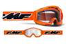 FMF Vision Powerbomb Youth Goggles Rocket Orange w/ Clear Lens