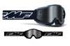 FMF Powerbomb Rocket Black Goggles w/ Silver Mirror Lens