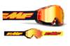 FMF Youth PowerBomb Spark Goggles w/ Red Mirror Lens