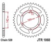 Steel Rear Sprocket - 46 Tooth 520-112 - For Hyosung GT250/R