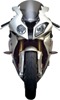 Light Smoke SR Series Windscreen - For 10-14 BMW S1000RR