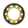 Stealth Rear Sprocket 43T Gold 520 Conv - Suzuki GSXR V-Strom