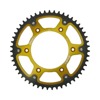 Stealth Rear Sprocket 51T Gold - Honda CR CRF XR