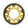 Stealth Rear Sprocket 44T Gold - Aprilia