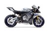 S1R Black 3/4 Slip On Exhaust - For Yamaha R1