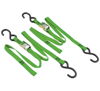Green Classic Tie-Downs 66"x1" Pair - 1200lbs, Cam Buckle