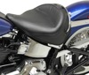 Plain Vinyl Solo Seat - For 05-17 Harley FLSTN