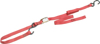 Red Classic Tie-Downs 66"x1" Pair - 1200lbs, Cam Buckle