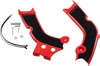 X-Grip Frame Guards Red/Black - For 20-21 CRF250R/RX & 19-20 CRF450R/RX