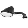 Black Replacement Mirror - Left - For 06-21 Kawasaki ZX14