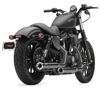 RPT 3" Slip On Exhausts - Black - For 14-20 Harley Sportster