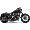 RPT 3" Slip On Exhausts - Black - For 14-20 Harley Sportster