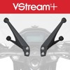 Dark Smoke VStream+ Low Sport Windscreen - For 19+ Honda CB500F