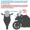 Light Smoke VStream+ Mid-Height Windscreen - For 19+ Honda CB500F