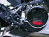 Clutch Cover w/ Red Plate - Ducati Panigale