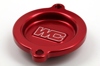 Red Oil Filter Cover - Replaces 77238003100 For KTM & Husqvarna