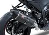 Street R77 Carbon Fiber Slip On Exhaust - For 12-16 Suzuki GSXR1000