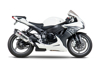 Street R77 Stainless Slip On Exhaust - For 11-24 Suzuki GSXR600/750