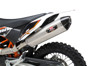 Race R77 Stainless Steel Works Finish Slip On Exhaust - For KTM & Husqvarna 690 & 701