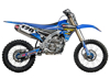 RS4 Aluminum Stainless Steel Full Exhaust - For 14-17 YZ450F & 16-18 YZ450FX/WR450F