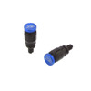 Blue M5x0.8 Fork Air Bleed Valve Set - For Most Japanese Forks