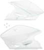 Side Panels - White - For 06-08 Kawasaki KX450F