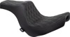 Seat Predator III Black w/ Silver Stitching - For 18-23 HD FLSB FXLR/S/ST