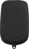 Mild Stitched Narrow Pillion Pad - Black - For 97-20 Harley FLH FLT