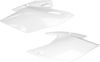 Side Panels - White - For 12-15 Yamaha WR450F