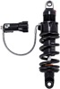 Black 465 Series Shock w/ "RAP" - Remote Adjustable Preload - Heavy Duty 12.6" Long For 18-22 Harley Softails