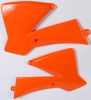 Radiator Shrouds - Orange - For 02-08 KTM 65SX 2008 65XC