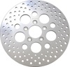 Drilled Polished Rear Brake Rotor 292mm Counterbore
