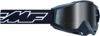 FMF PowerBomb Rocket Black Goggle with Mirror Silver Lens