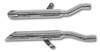 Slash Cut Slip On Exhaust - For 92-04 800 Intruder 05-09 S50 Boulevard