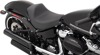 EZ Mount Smooth Vinyl Solo Seat Black Foam Low - For 18-20 Harley FXBR