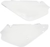 Side Panels - White - For 02-09, 2012, 15-22 Suzuki RM85 & RM85L