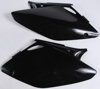 Side Panels - Black - For 02-04 Honda CRF450R